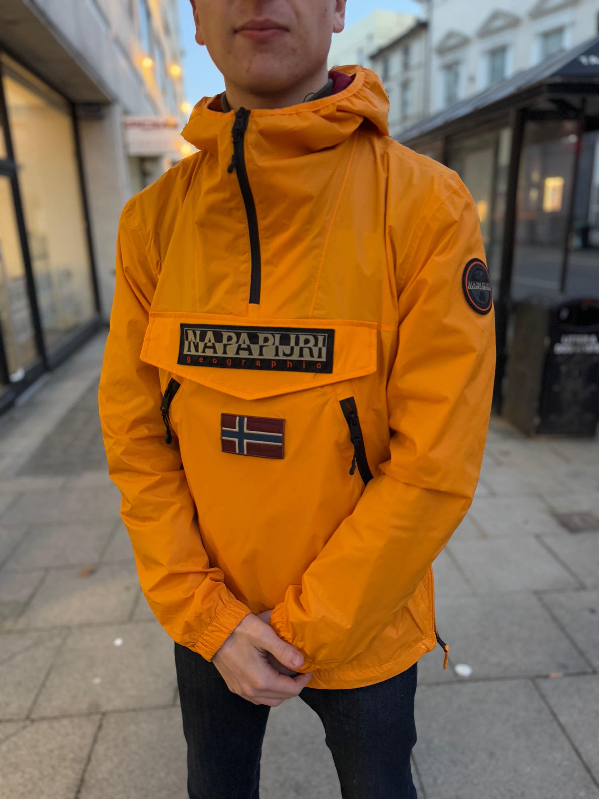 Yellow Napapijri Rainforest Orange Napapijri Rainforest Jacket