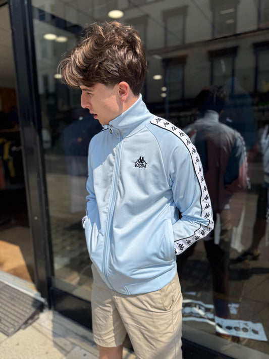 Kappa Lyman Track Top Sky Blue - RD1 Clothing