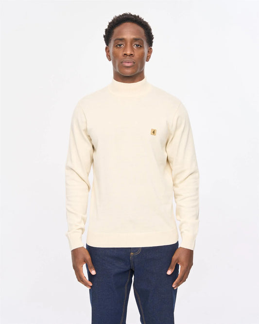 Gabicci Vintage Duke Turtle Neck Cream