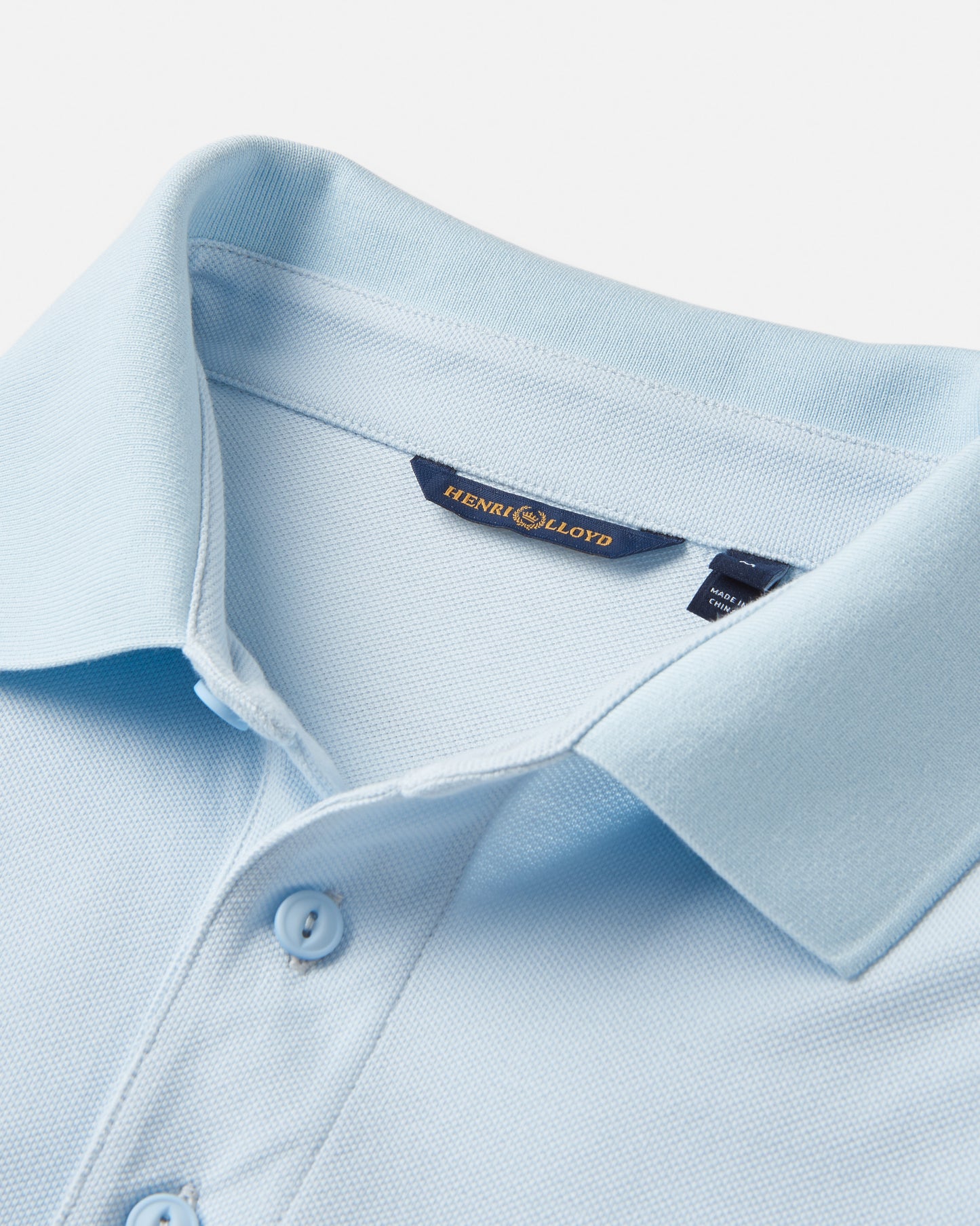 Henri Lloyd Nautigue Polo In Sky Blue