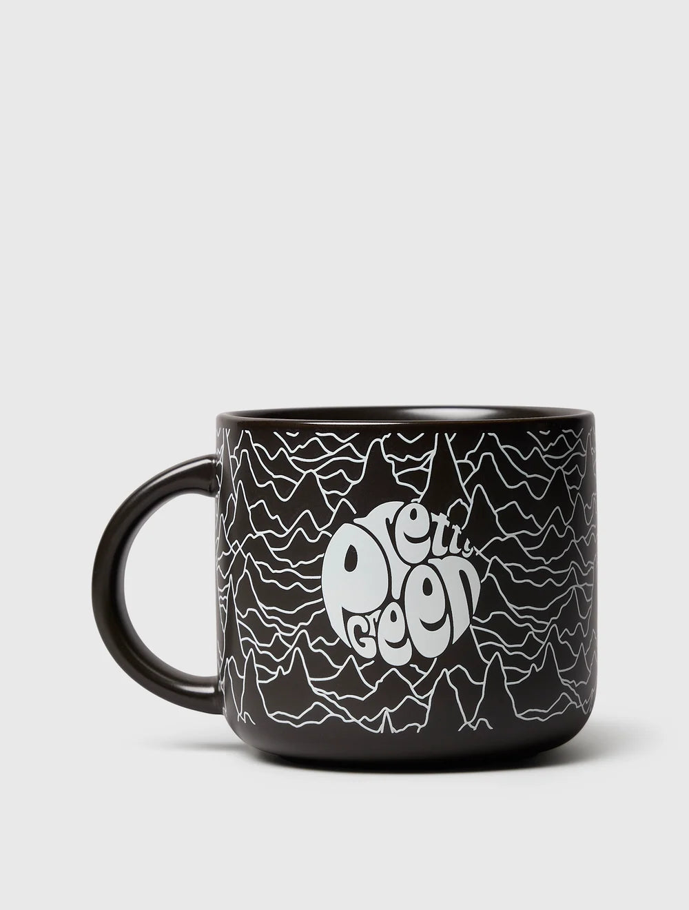 Pretty Green Pulsar Mug Black
