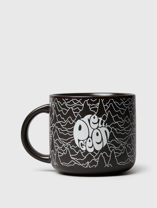 Pretty Green Pulsar Mug Black