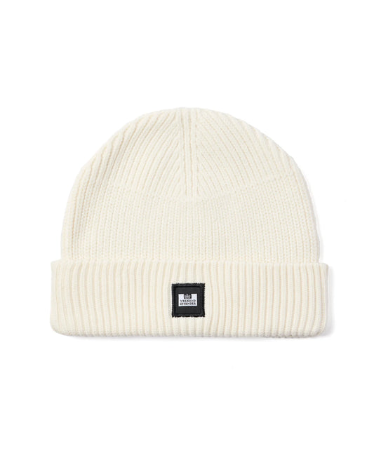 Weekend Offender Kettama Rib Knit Beanie Ivory