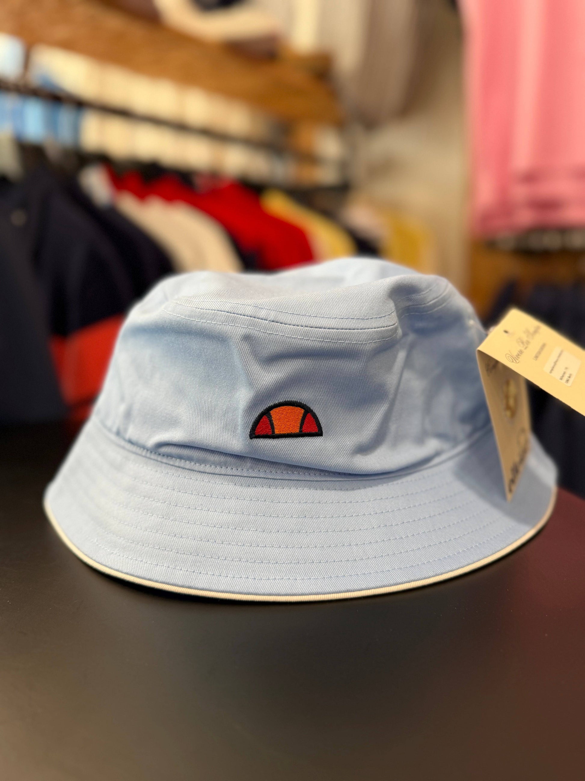 Ellesse Lorenzia Bucket Hat In Sky Blue - RD1 Clothing
