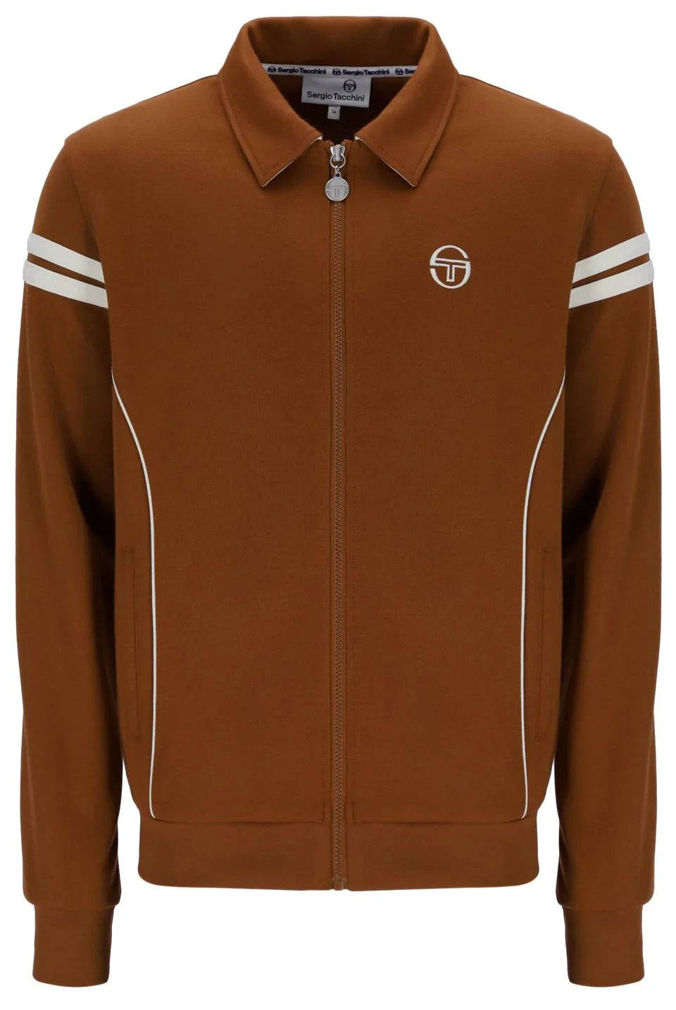 Sergio Tacchini Armando Track Top Mocha Bisque - RD1 Clothing