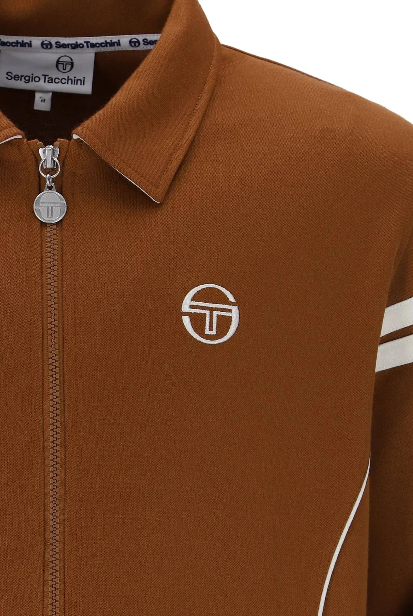 Sergio Tacchini Armando Track Top Mocha Bisque - RD1 Clothing