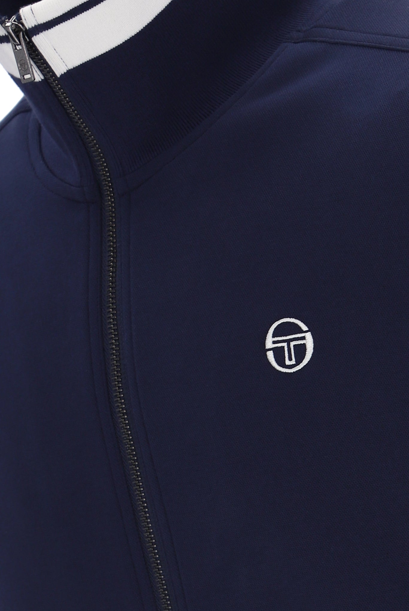 Sergio Tacchini Attilio Track Top in Maritime Blue/Gardenia - RD1 Clothing