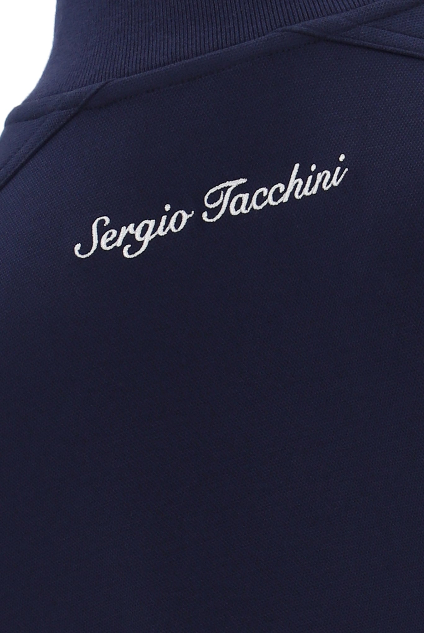 Sergio Tacchini Attilio Track Top in Maritime Blue/Gardenia - RD1 Clothing