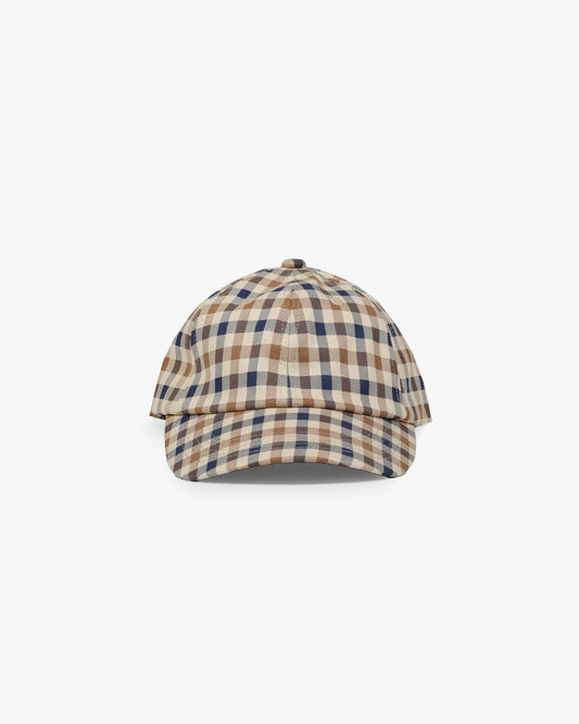 Aquascutum Active Club Check Baseball Cap