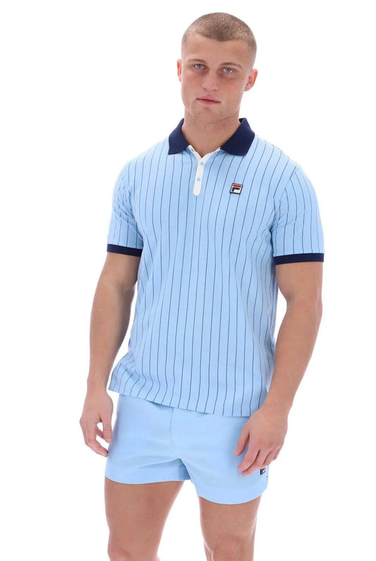 Fila BB1 Classic Vintage Striped Polo Blue Bell/Fila Navy