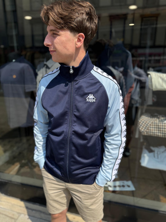 Kappa Uriah Track Top Navy - RD1 Clothing