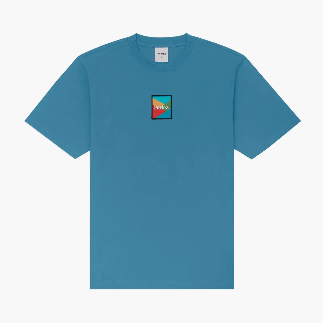 Parlez Boscaobel T-Shirt In Dusty Blue - RD1 Clothing