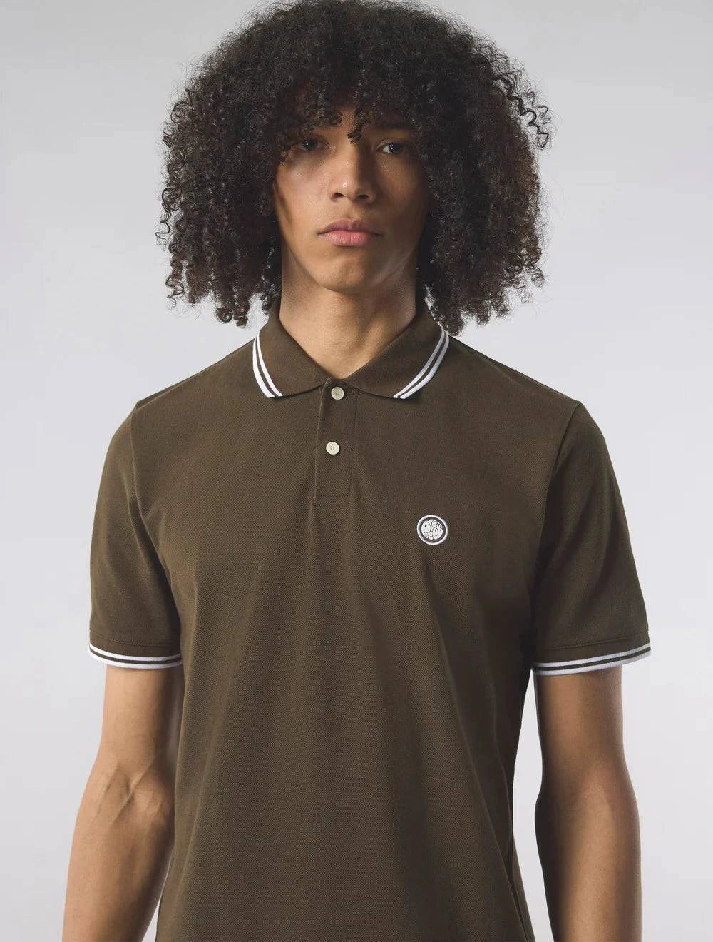 Pretty Green Barton Polo Shirt Brown - RD1 Clothing