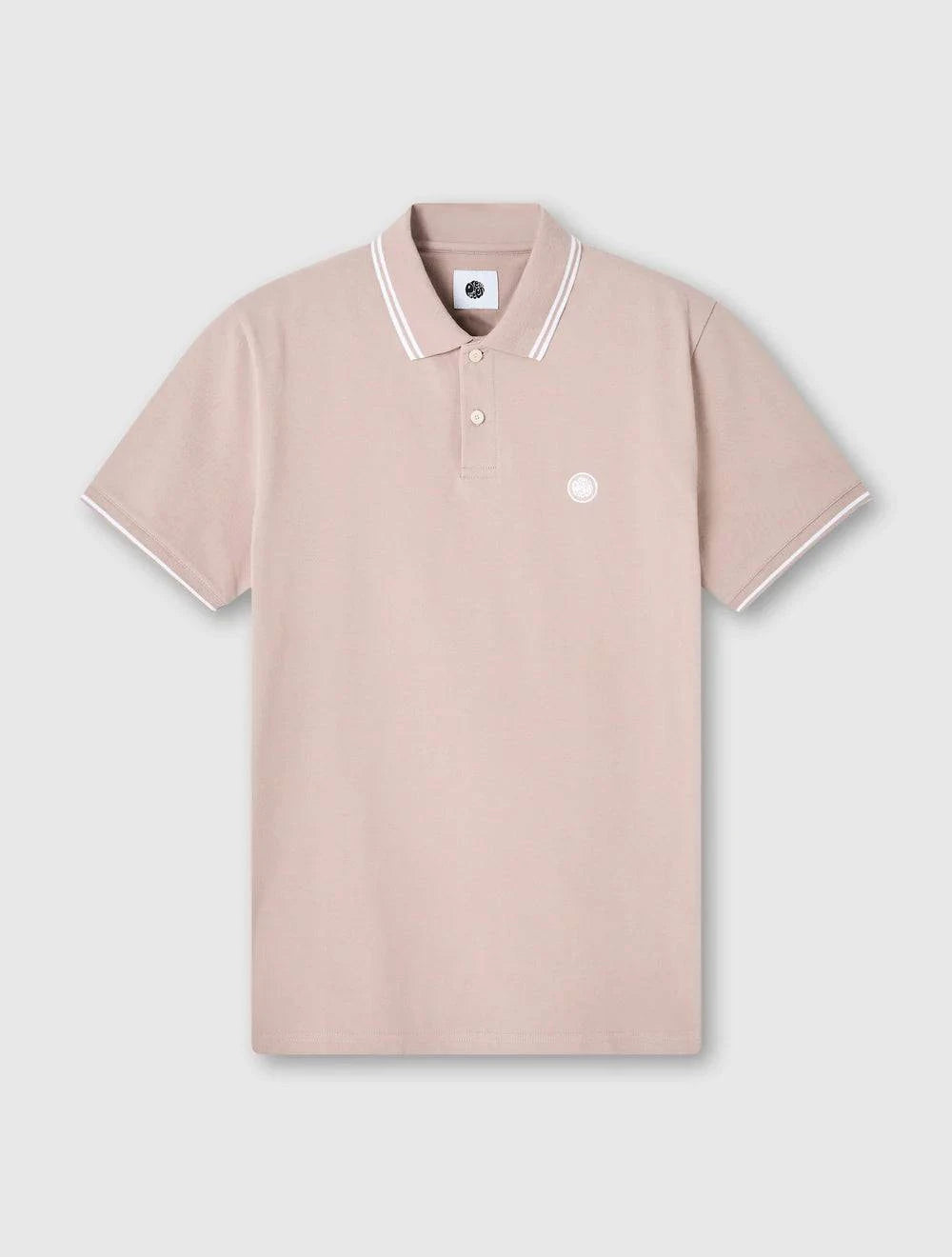 Pretty Green Barton Polo Shirt Dusky Pink - RD1 Clothing