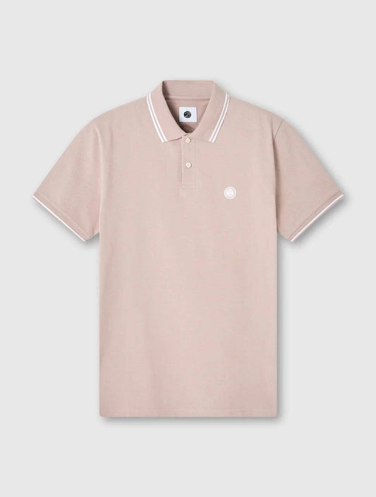 Pretty Green Barton Polo Shirt Dusky Pink - RD1 Clothing