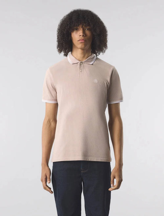 Pretty Green Barton Polo Shirt Dusky Pink - RD1 Clothing