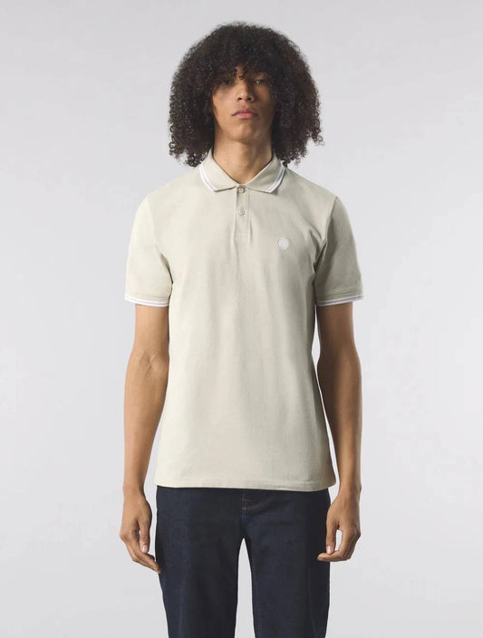 Pretty Green Barton Polo Shirt Stone - RD1 Clothing