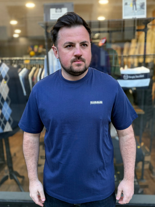 Napapijri S-Flint T-Shirt Naval Acade B2Q