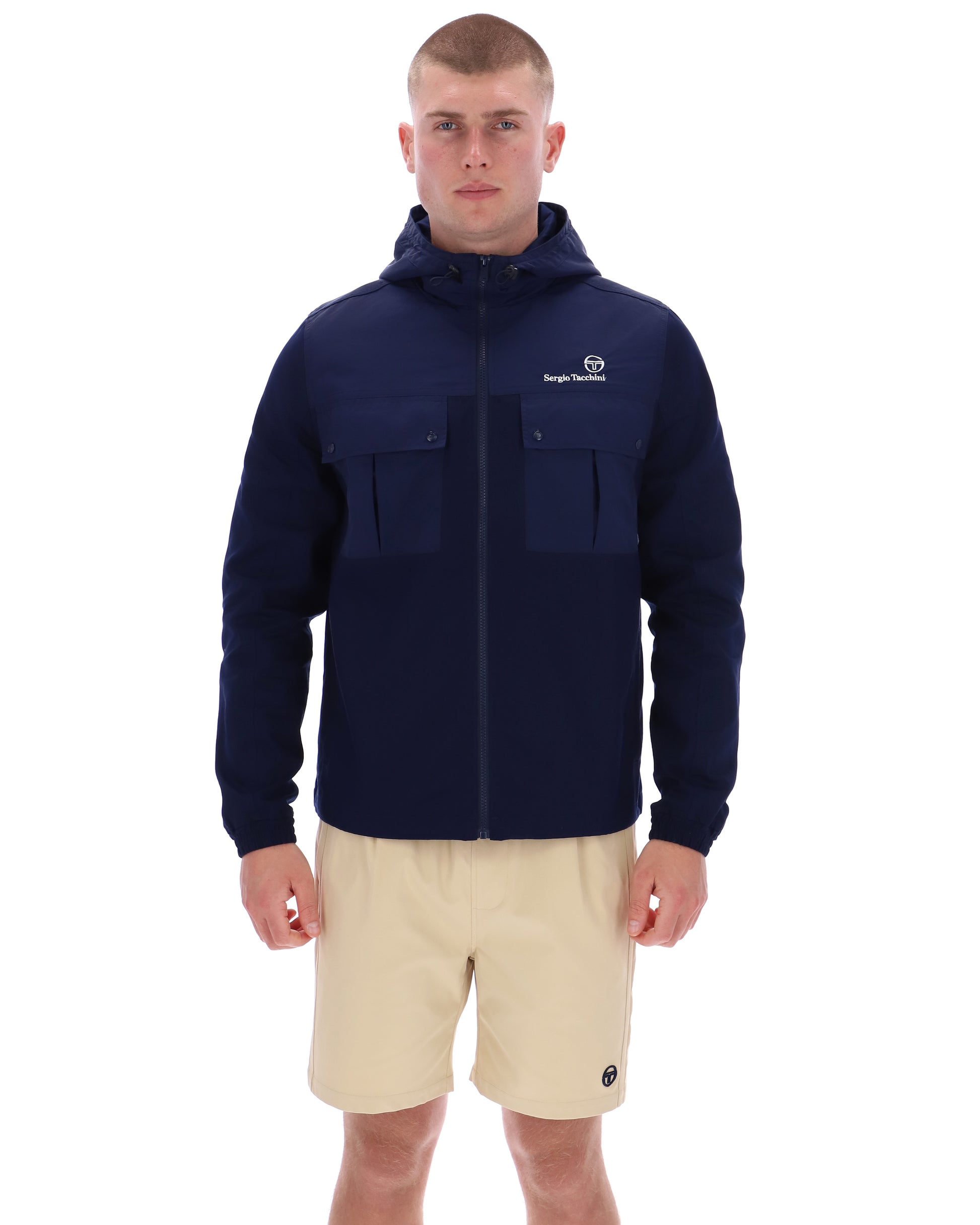 Sergio Tacchini Calisti Jacket in Navy - RD1 Clothing
