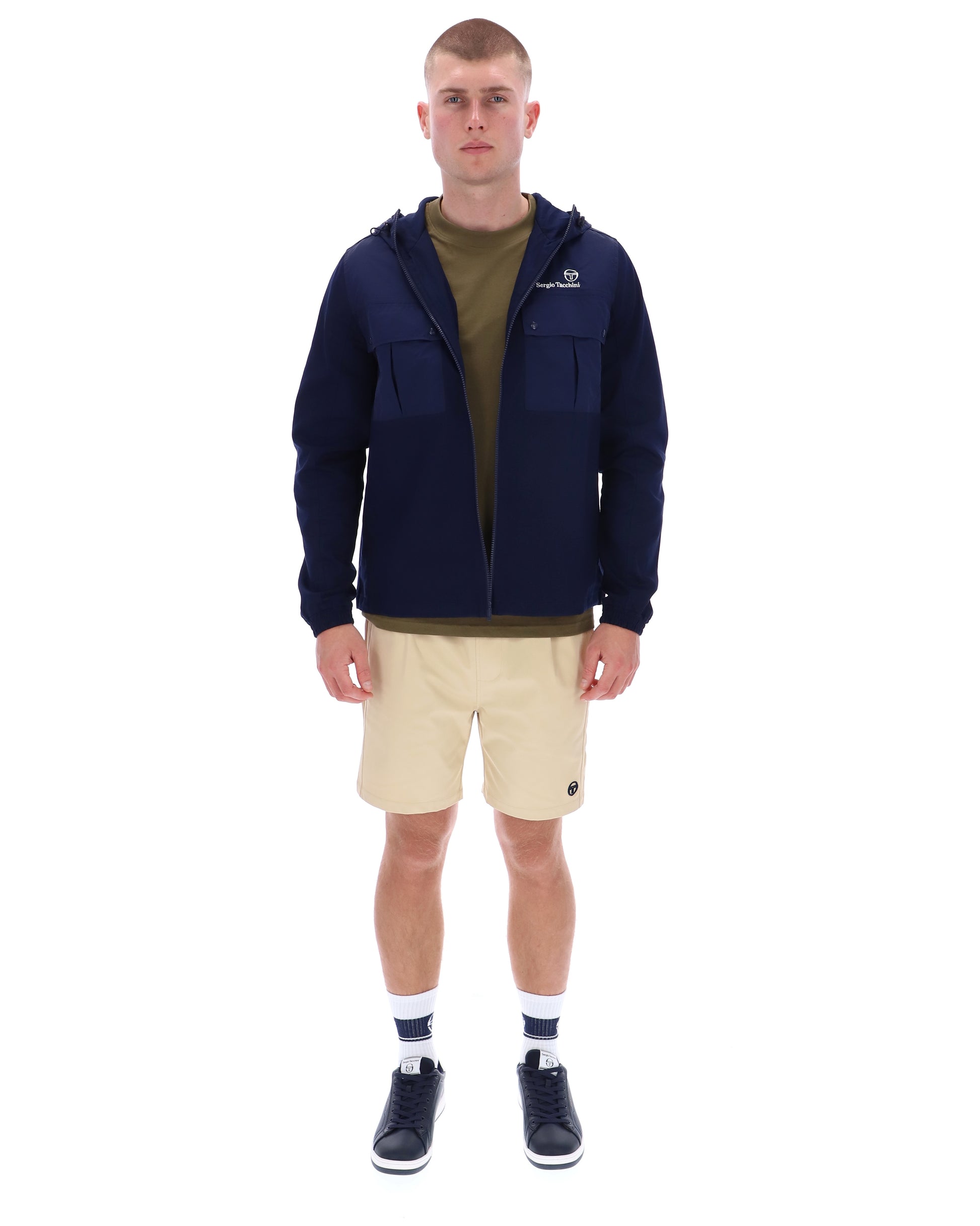 Sergio Tacchini Calisti Jacket in Navy - RD1 Clothing