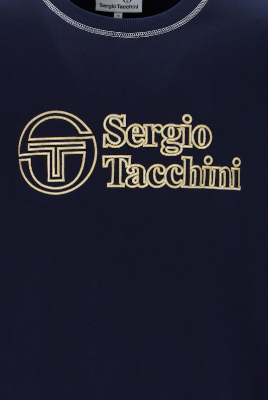 Sergio Tacchini Cameri Crewneck Sweatshirt in Navy - RD1 Clothing