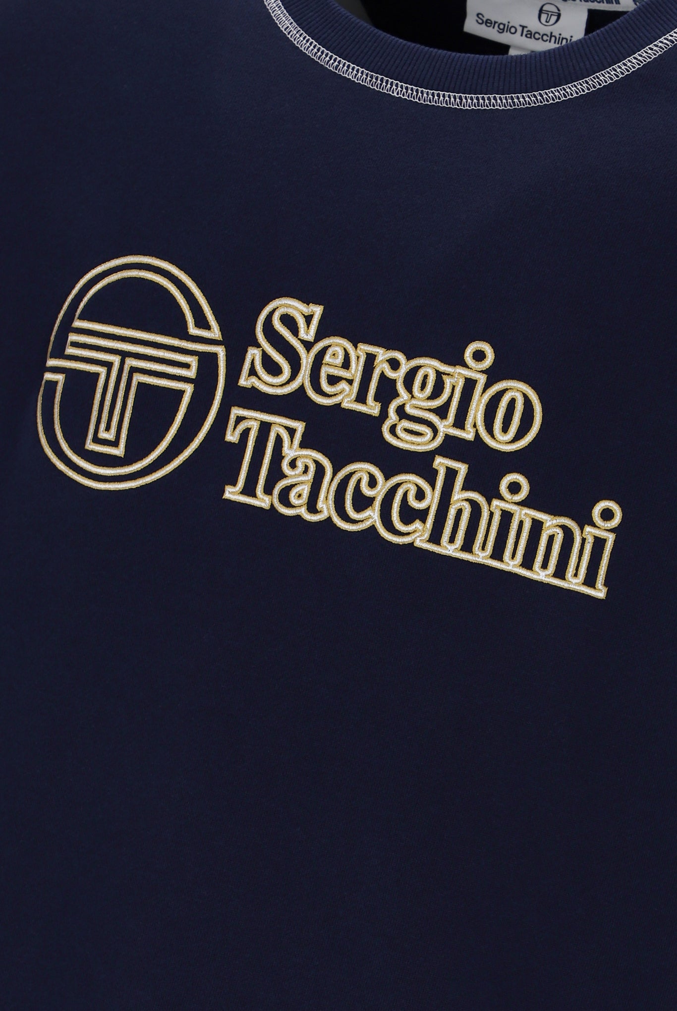 Sergio Tacchini Cameri Crewneck Sweatshirt in Navy - RD1 Clothing