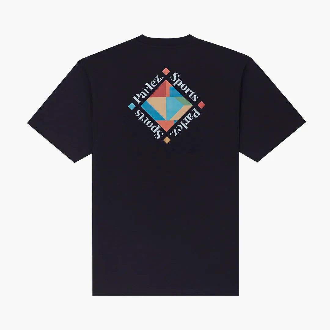 Parlez Chukka T-Shirt In Navy