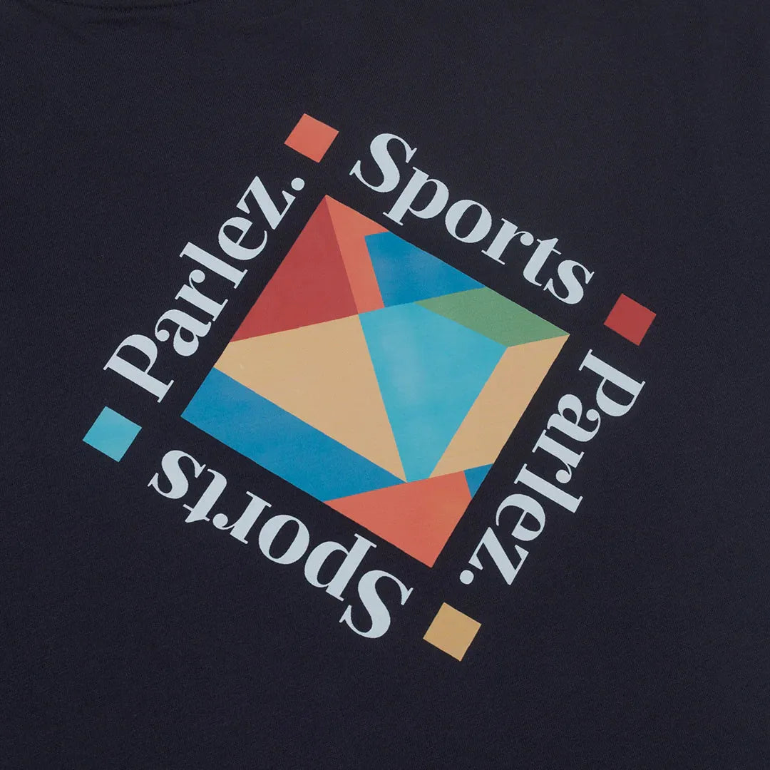 Parlez Chukka T-Shirt In Navy