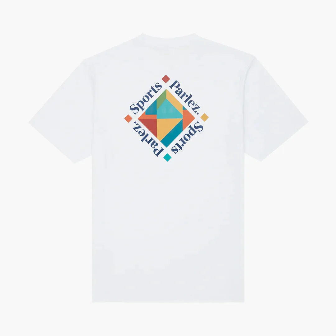 Parlez Chukka T-Shirt In White - RD1 Clothing