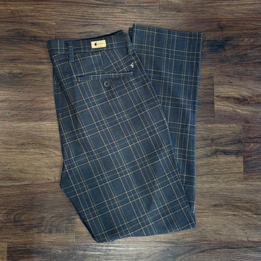 Gabicci Vintage Fairway Trousers Charcoal
