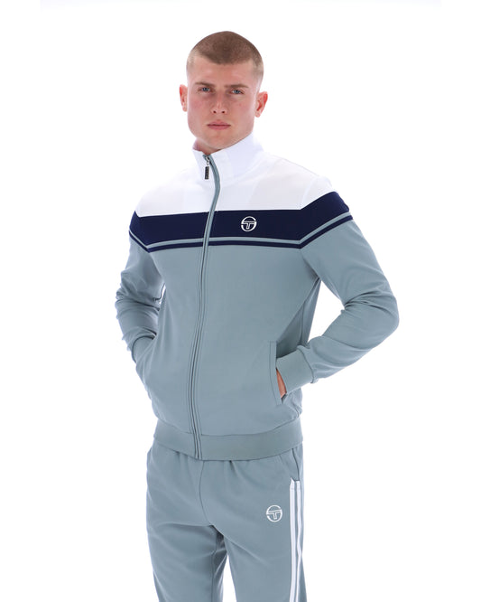 Sergio Tacchini Damarindo Track Top White/Navy/Lead - RD1 Clothing