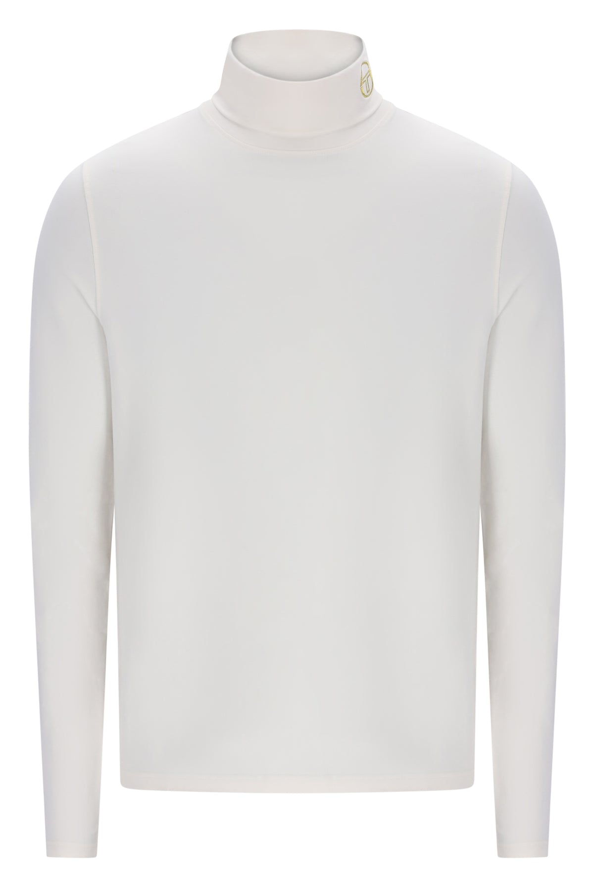 Sergio Tacchini Edward Roll Neck Jumper Gardenia/Gold Lurex
