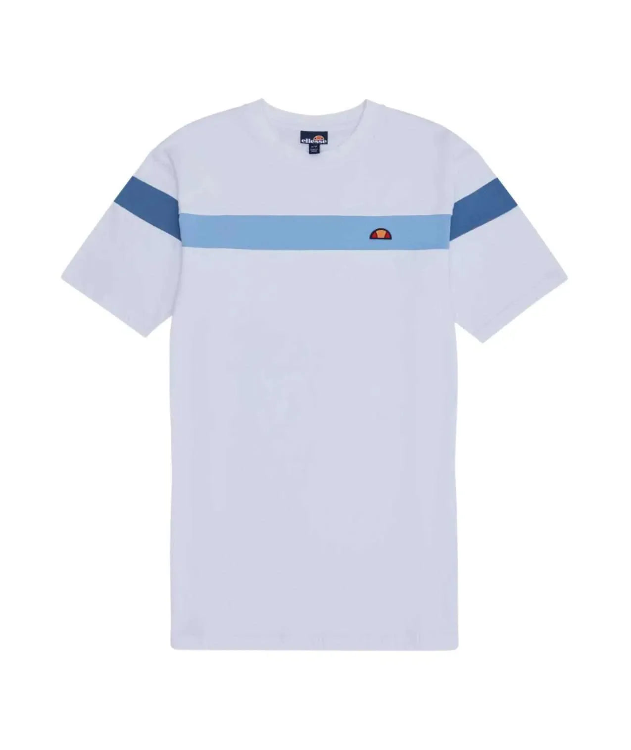 Ellesse Caserio Tee In White/Light Blue