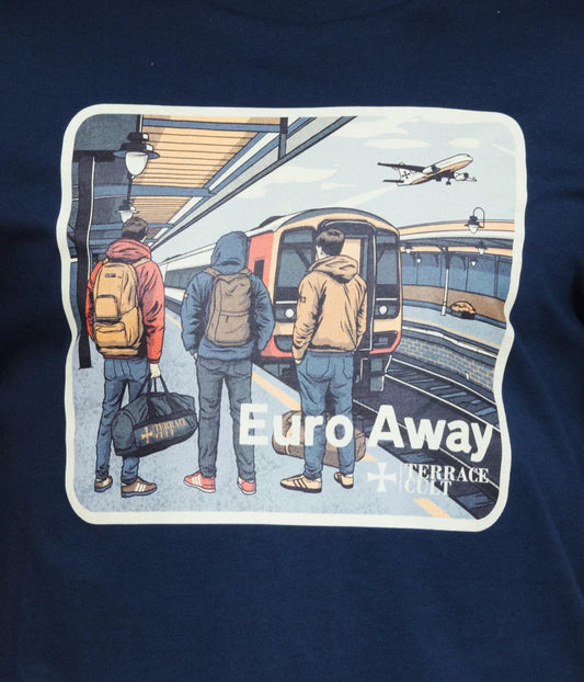 Terrace Cult Euro Away Tee 2.0 in Navy