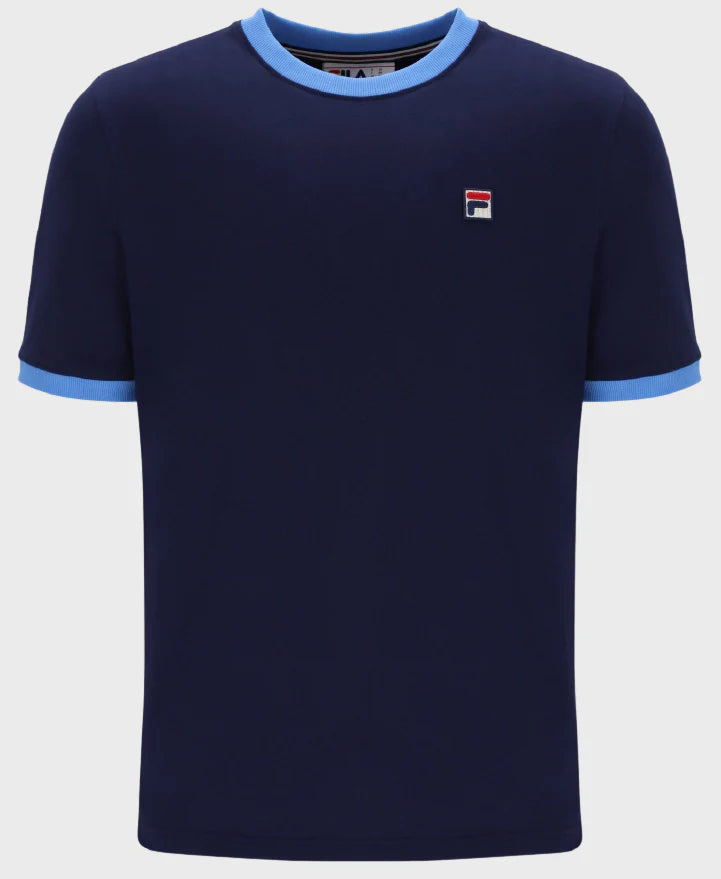 Fila Marconi T-Shirt In Navy/Dark Blue