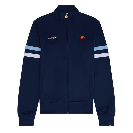 Ellesse Roma Track Top Navy/Light Blue and White