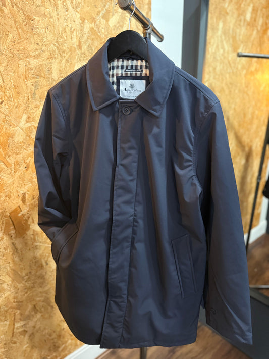 Aquascutum Active Soft Shell Trench Navy - RD1 Clothing