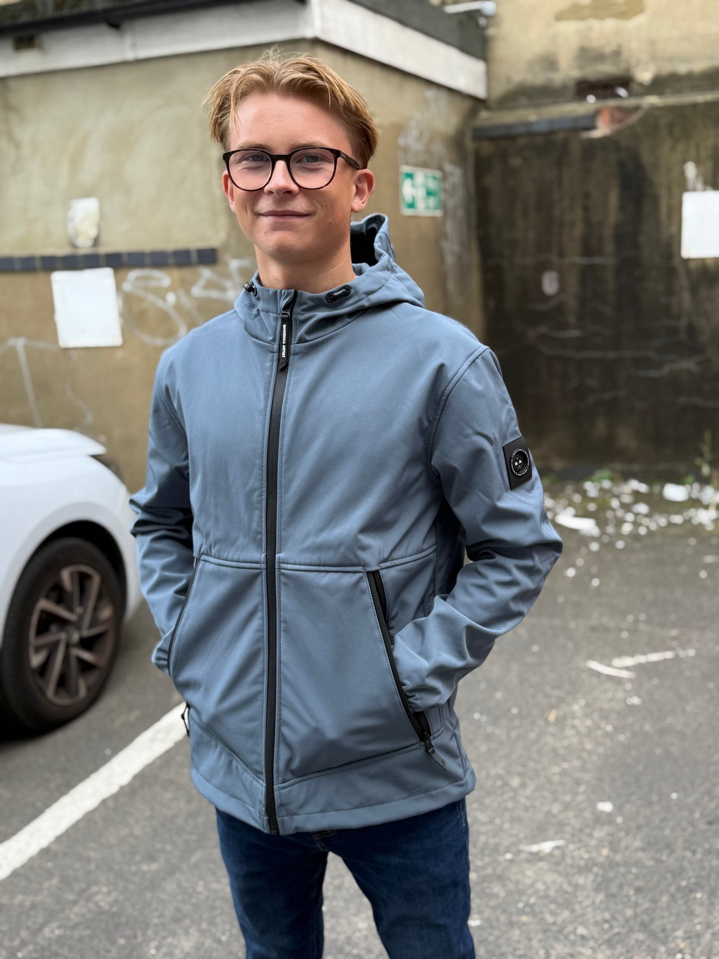 Marshall Artist Prova Softshell Jacket Storm Grey
