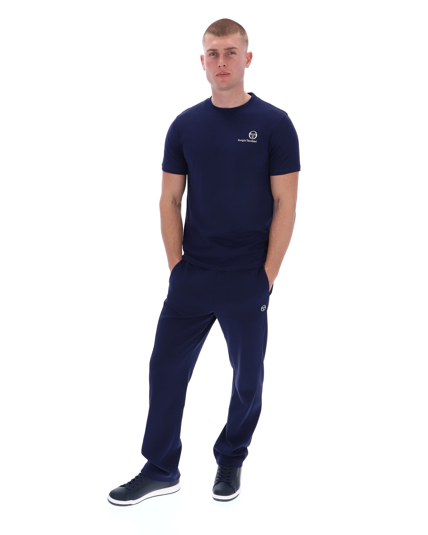 Serigo Tacchini Felton T-Shirt in Navy - RD1 Clothing