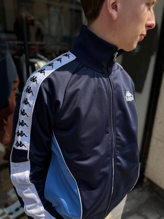 Kappa Merezo Track Top Navy - RD1 Clothing