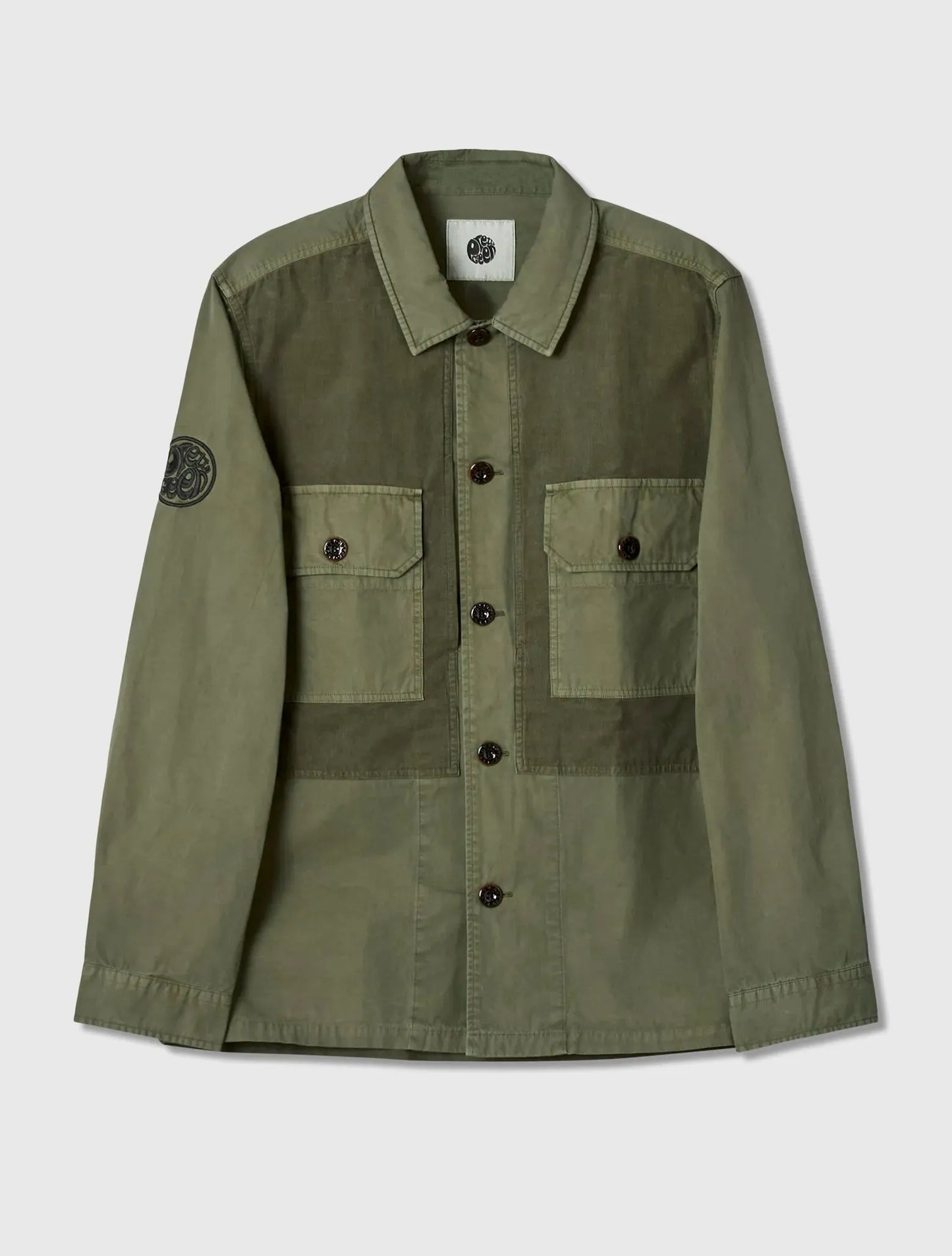 Pretty Green MountField Khaki OverShirt