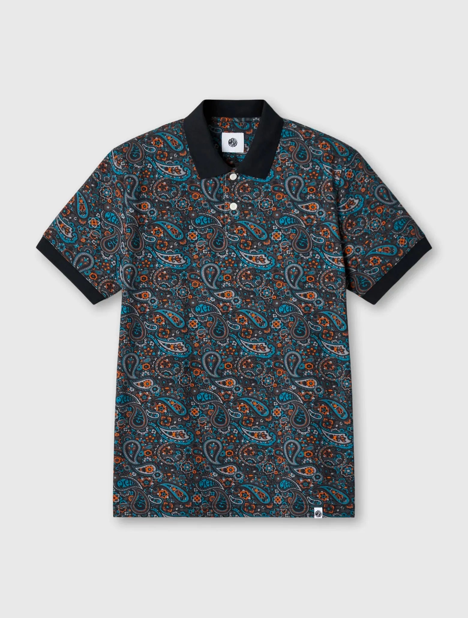 Pretty Green Wonderwall Paisley Polo