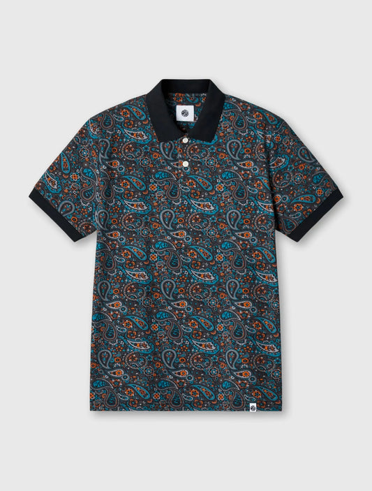 Pretty Green Wonderwall Paisley Polo