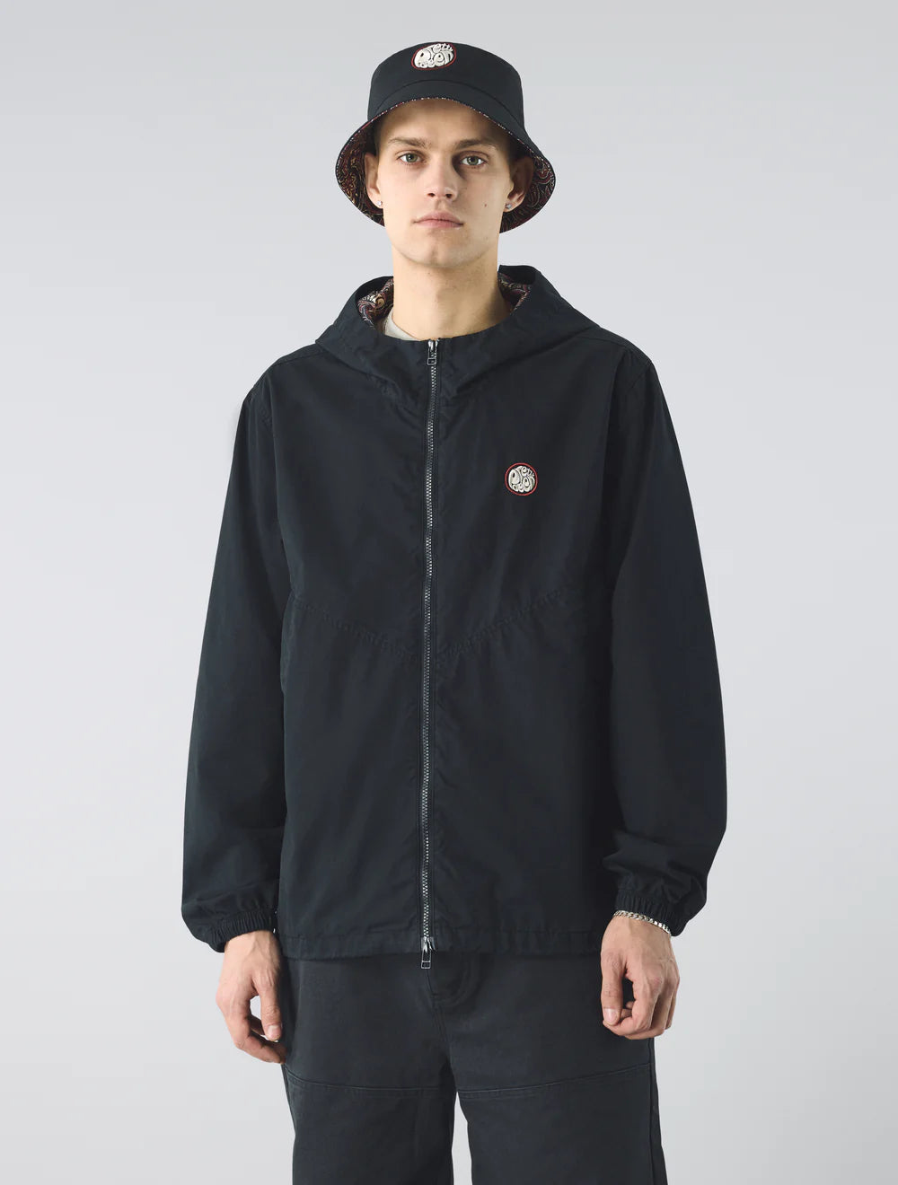 Pretty Green Feltham Hooded Jacket in Black