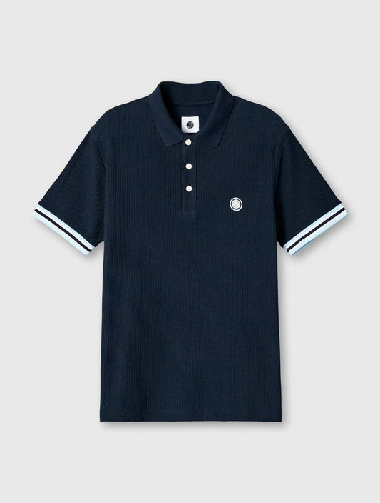 Pretty Green Cressa Tipped Polo Navy - RD1 Clothing