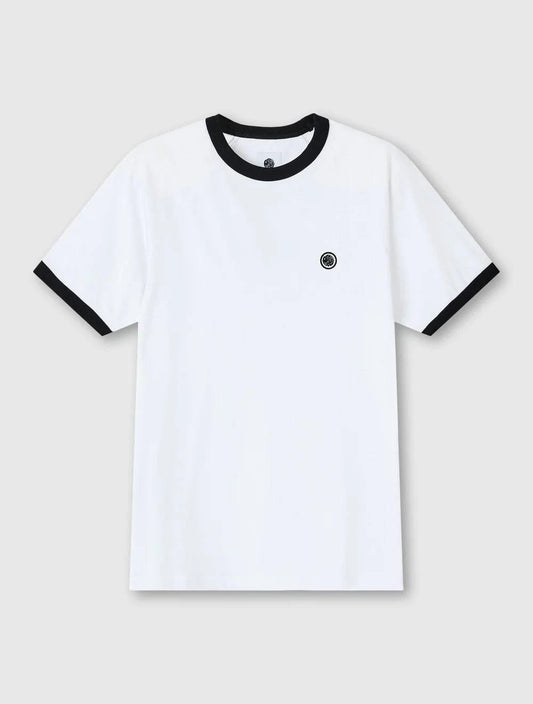 Pretty Green Boston Ringer T-Shirt White - RD1 Clothing