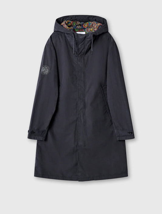 Pretty Green Feltham Parka Black - RD1 Clothing