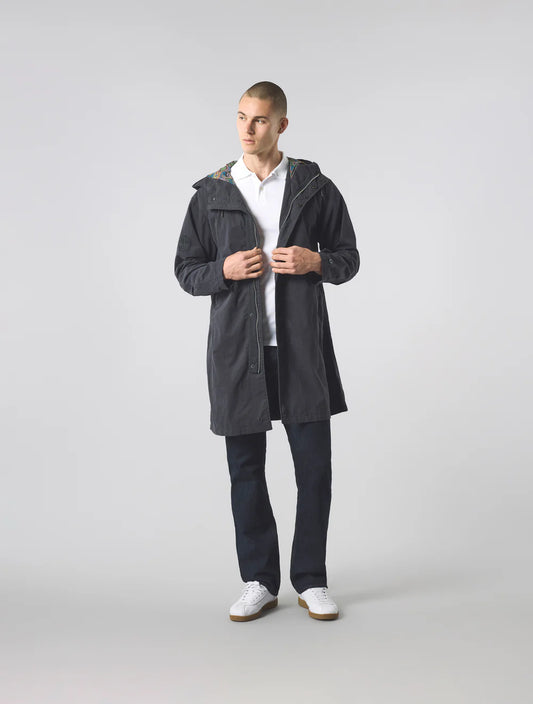 Pretty Green Feltham Parka Black - RD1 Clothing