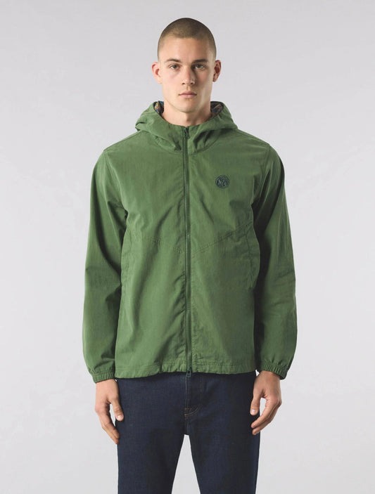 Pretty Green Feltham Paisley Hooded Jacket Khaki - RD1 Clothing