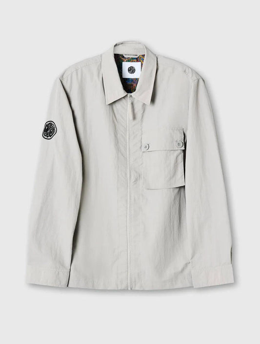 Pretty Green Heaton Overshirt Grey - RD1 Clothing